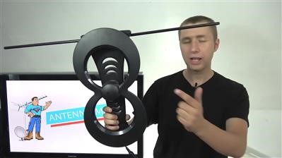 super thin indoor hd tv antenna - primecables